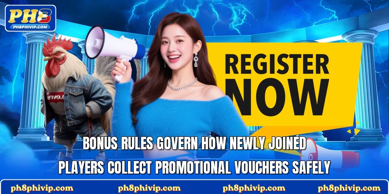 Bonus rules govern how newly joined players collect promotional vouchers safely