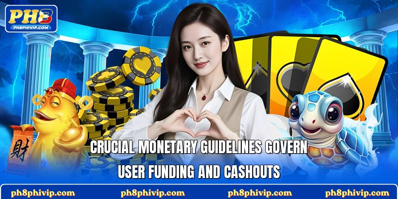 Crucial monetary guidelines govern user funding and cashouts