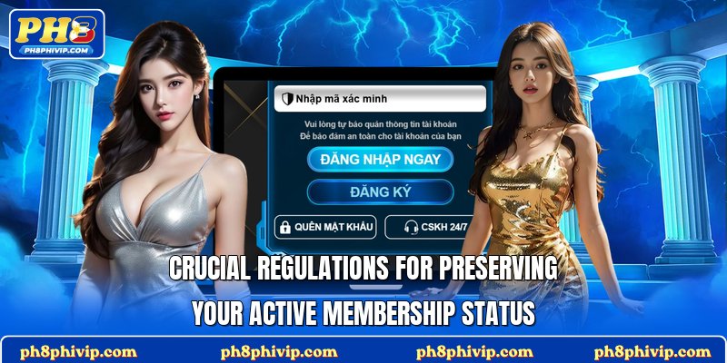 Crucial regulations for preserving your active membership status
