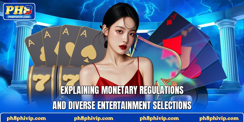 Explaining monetary regulations and diverse entertainment selections