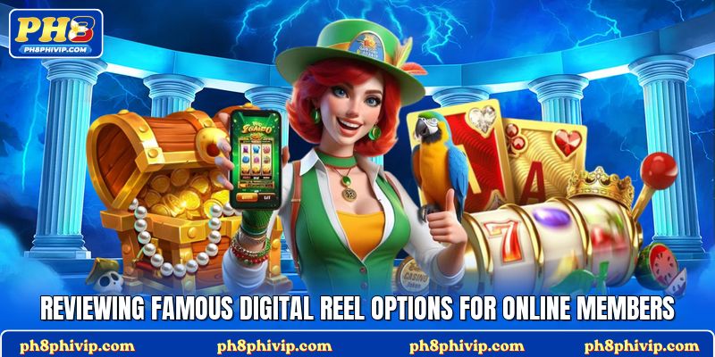 Reviewing famous digital reel options for online members